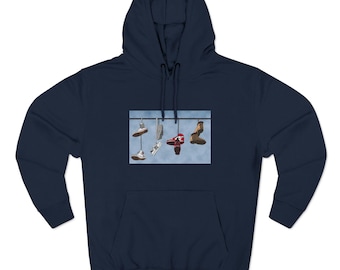 Unisex Anime Sneakerheads Fleece Hoodie: Japansk Meme Hoodie