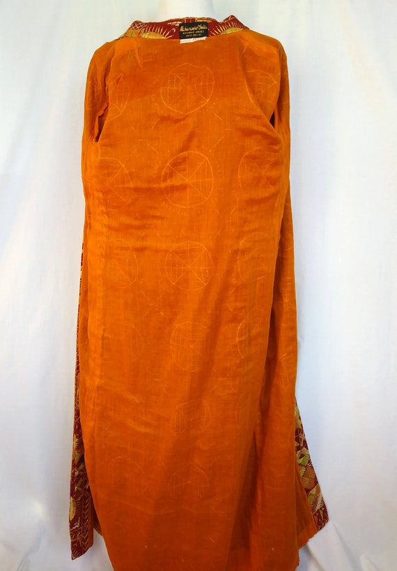 Stunning 1970s Indian Hand-Embroidered Maxi Hippi… - image 5