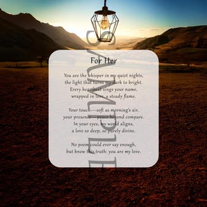 Love Poem: For Her