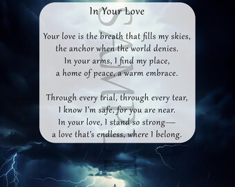 Liefdesgedicht: In Your Love