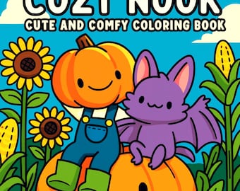 Cozy Nook Coloring Book | Coco Wyo Designs (PDF + PNG