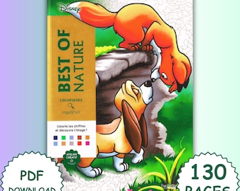 Best of Nature | Coloriage | Disney Coloring Book | Pdf Coloring | Color by Number | Adult Coloring Books | Book Colored