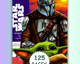 Mystery Coloring By Number Star Wars, Coloring By Number, Coloring Book, Best Quality, Coloring Disney by Number PDF