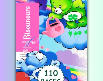 Bisounours Mystery Coloring Book, Color By Number Pages (PDF)