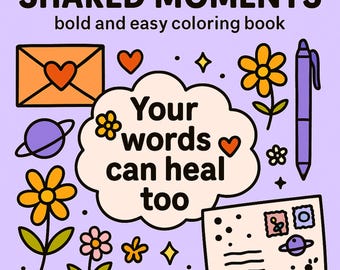 Cozy Friends Coloring Book – Relaxing Kawaii Art (PDF & PNG)
