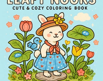 Garden Corners Coloring Book: 42 Relaxing Pages (PDF & PNG)