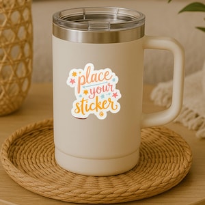 9 Die Cut Sticker Mockup Sticker Mockup Canva Mockup Printify Sticker Mockup Aesthetic Sticker Mockup Tumbler Sticker mock Sticker Mockup