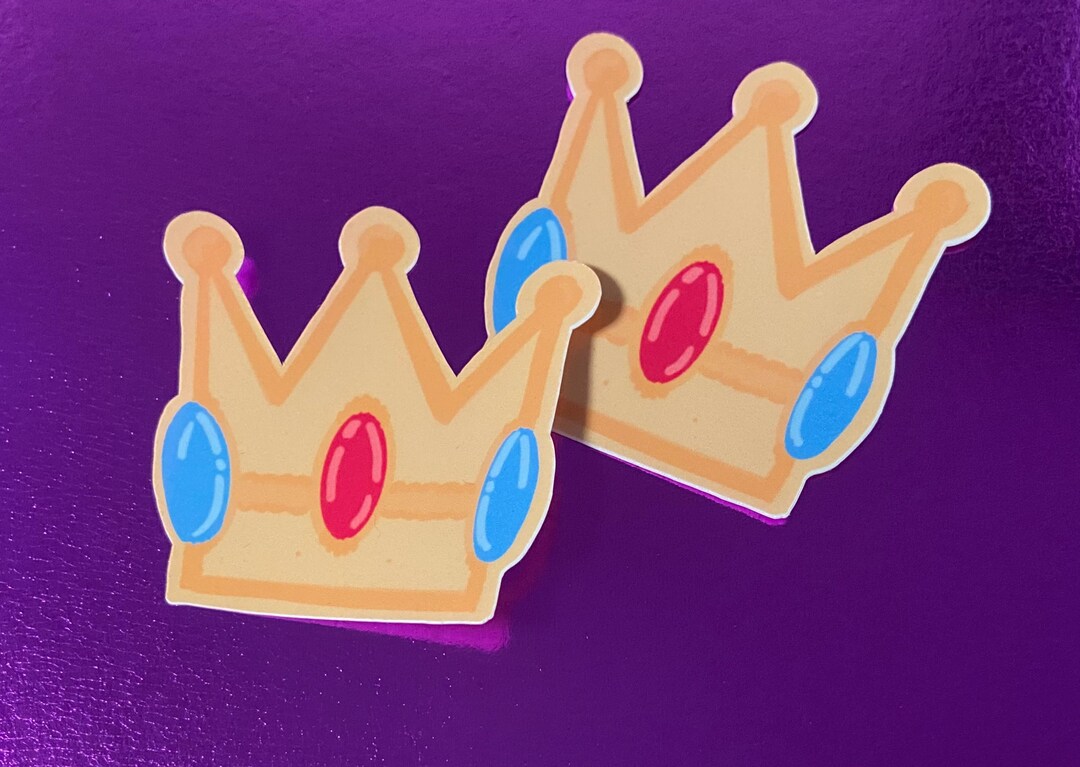 Princess Peach Crown - Etsy