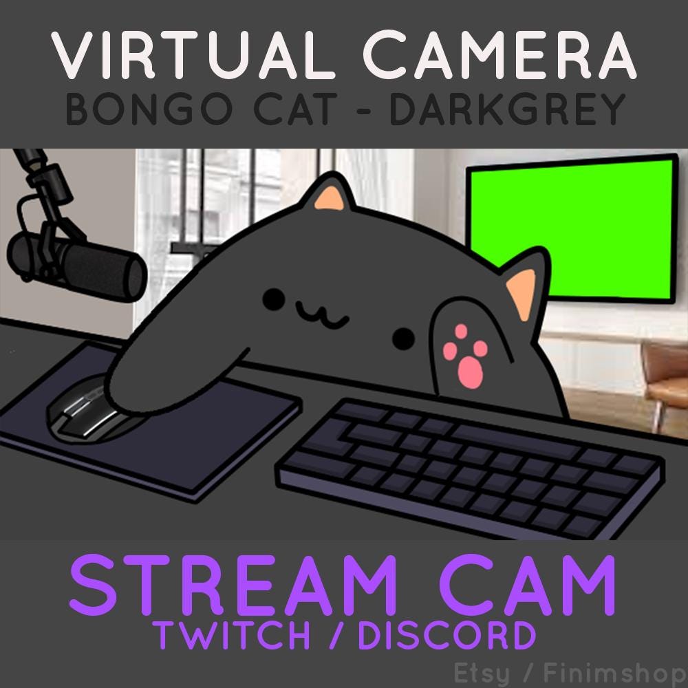 Bongo cat twitch cam - Etsy 日本