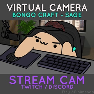 Bongocat - Valorant Sage Agent | Customizable Virtual Camera for Twitch & Discord (Custom Included)