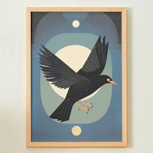 The Beatles Inspired Art Print | The Beatles Wall Art | Blackbird | Music Print | Music Poster | Music Wall Art | Beatles | Music