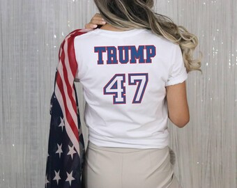 Trump 47 Hoodie, Support Trump Sweatshirt, Election 2024 Shirt, USA Flag Hoodie, America Shirt, Political Shirt, Patriotic Shirt, USA Love