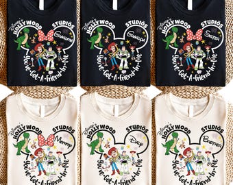 Toy Story Disney Hollywood Studios Shirt, You've Got a Friend in Me, Pixar Tee, Family Magic, Disney Trip, Park Outfit
