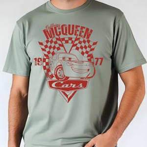 Lightning McQueen Vintage Sweatshirt, Retro Disney Cars Racing Crewneck, Cozy Pixar Piston Cup Sweater, Fun Race Car Fan Gift