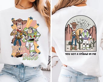 Toy Story Shirt, Disney Toy Story Shirt, Woody and Buzz, Toy Story Friend Shirt, Woody and Buzz Shirt, Toy Story Land