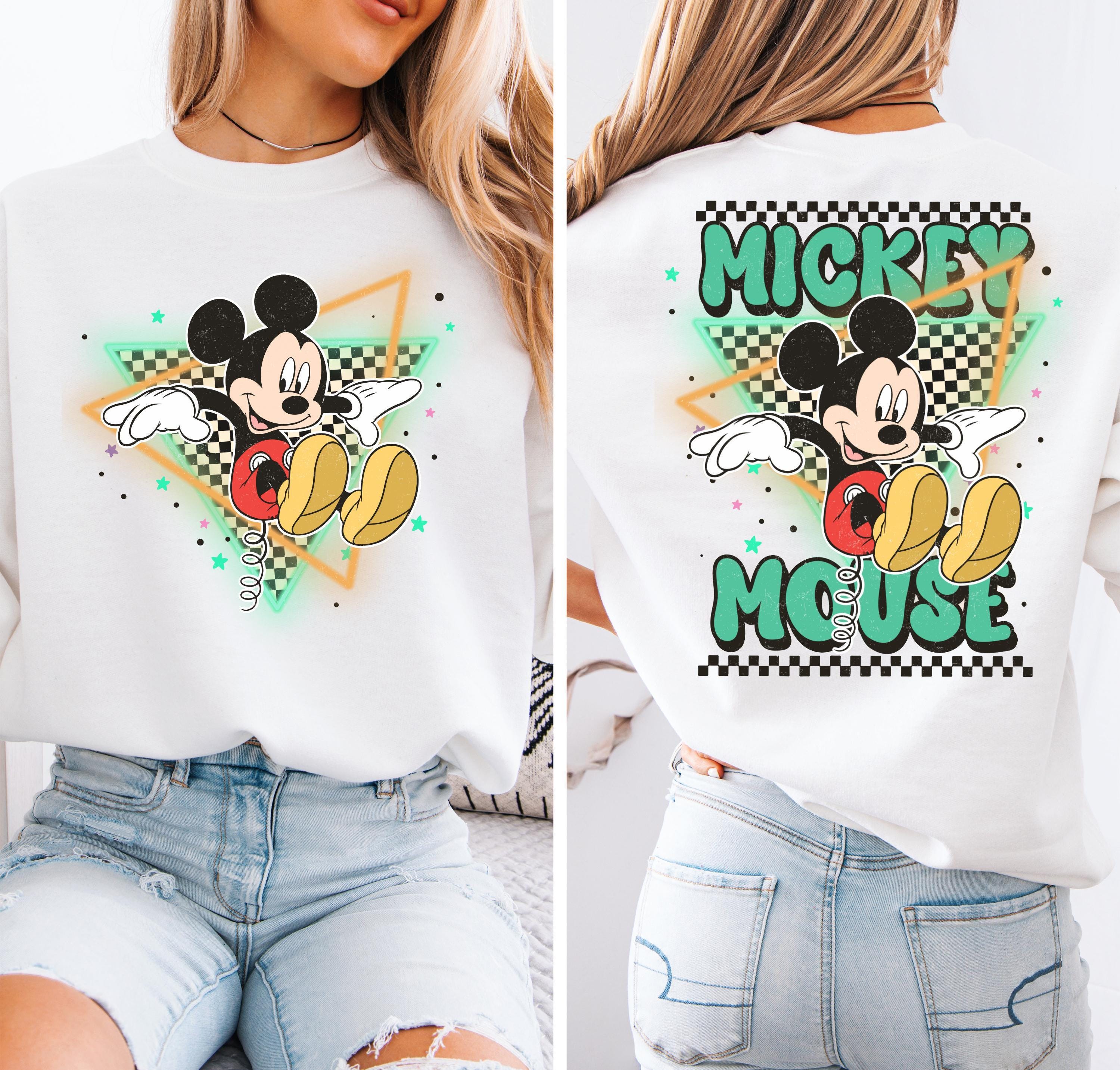 90s Mickey Crewneck - Etsy 90s Mickey Crewneck - Etsy
