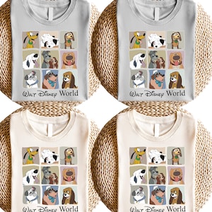 Retro Vintage Disney Dogs Shirt, Life is Joyful With Dogs Disney Shirt, Disney Pets Lover Shirt, Disney Dog Mom Shirt, Disney Family Gifts