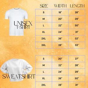 the size chart for a t - shirt with measurements