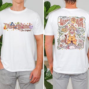 Winnie The Pooh Disneyland Shirt, Vintage Disney T-Shirt, Classic Hundred Acre Wood Tee, Cute Pooh And Friends Retro Disney Outfit