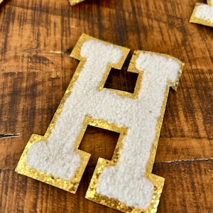 Chenille Baseball Iron On Numbers