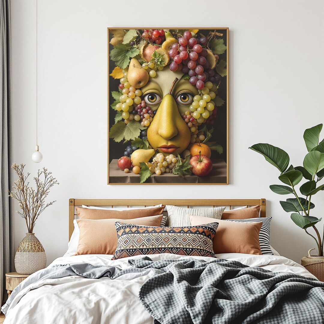 Digital Print of Giuseppe Arcimboldo's Surreal Still Life Fruit ...