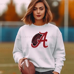 Alabama SVG, Alabama Png, Roll Tide Png, Crimson Football, Alabama Sweatshirt, Alabama Football SVG, College Football geschnitten Datei