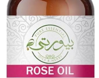 Pure Rose Essential Oil for Skin & Hair Massage (30ml).Rose oil is often referred to as “liquid gold”. It has captivated hearts and minds.