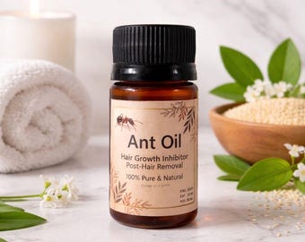 Egyptian Ant Oil, Natural Hair Inhibitor & Growth Reducer 30ml