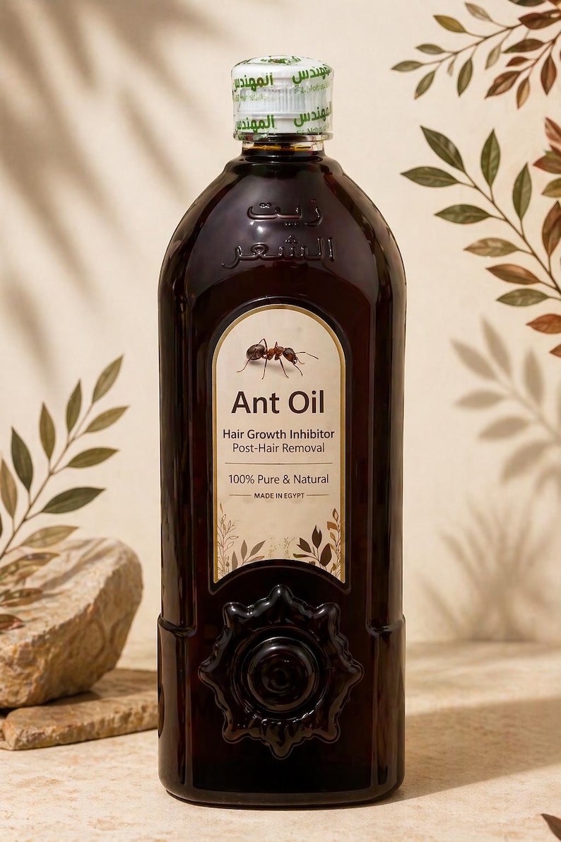Ant Oil 30,60,90 or 1000 Ml- Natural Hair Inhibitor & Hair Growth ...