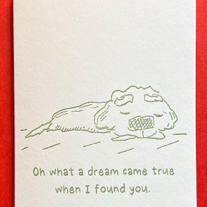 Carte typographique d'amour de chiot