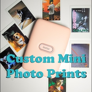 Custom Mini Printed Photos - Fujifilm Instax Mini Photo Print