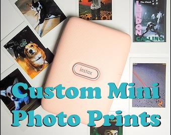 Custom Mini Printed Photos - Fujifilm Instax Mini Photo Print