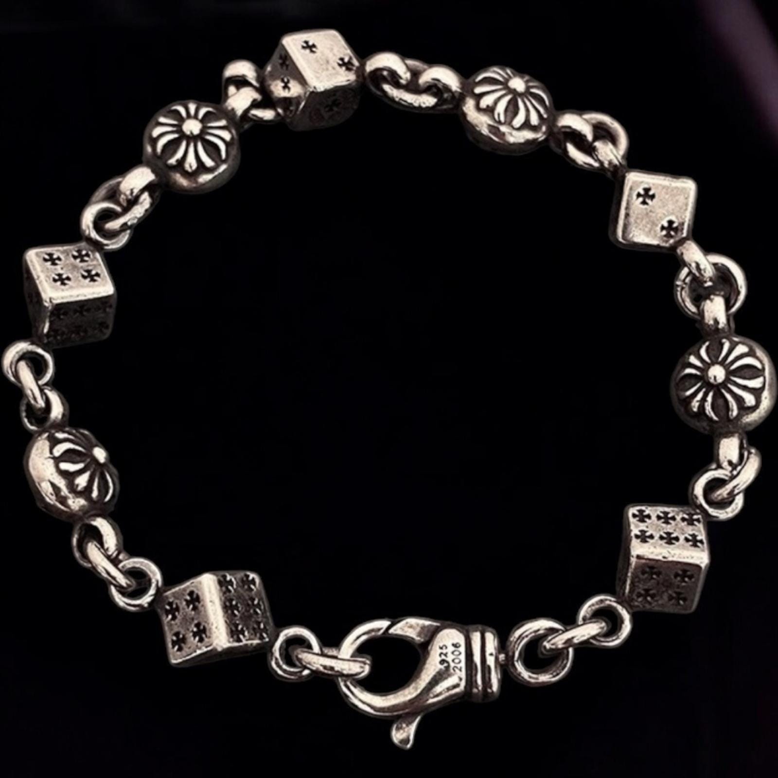 Chrome Hearts Dice Bracelet - Etsy