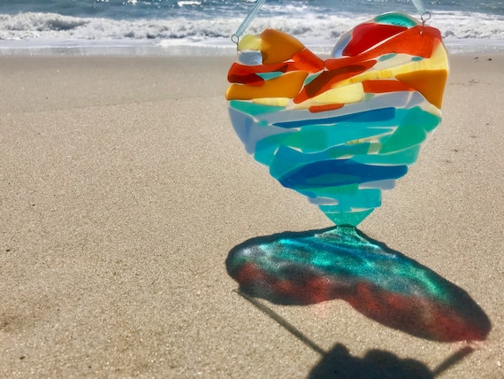 A Rainbow of Color Sea Glass Artisan Bracelet