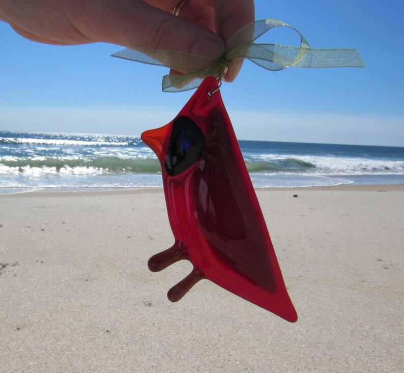 CARDINAL SUNCATCHER GIFT for Mom Wife Grandmother Bird Etsy
