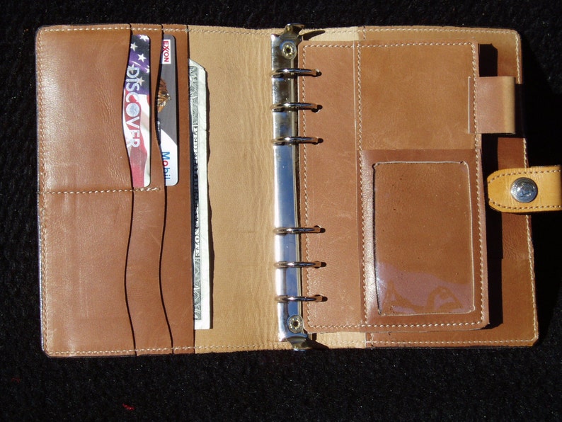 Handtooled Leather Planner image 2