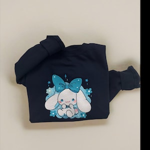 Cinnamon roll embroider sweatshirt