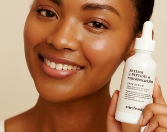Retinol & Peptide Face Serum – For Glass-Skin Radiance