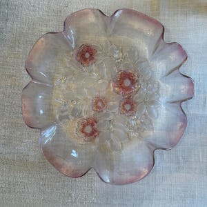 Vintage (1980s) Mikasa Rosella Round Cupped Serving Platter 17.25”d