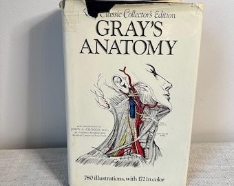 1977 Gray’s Anatomy Classic Collector’s Edition Book – Vintage Medical Reference Library Book