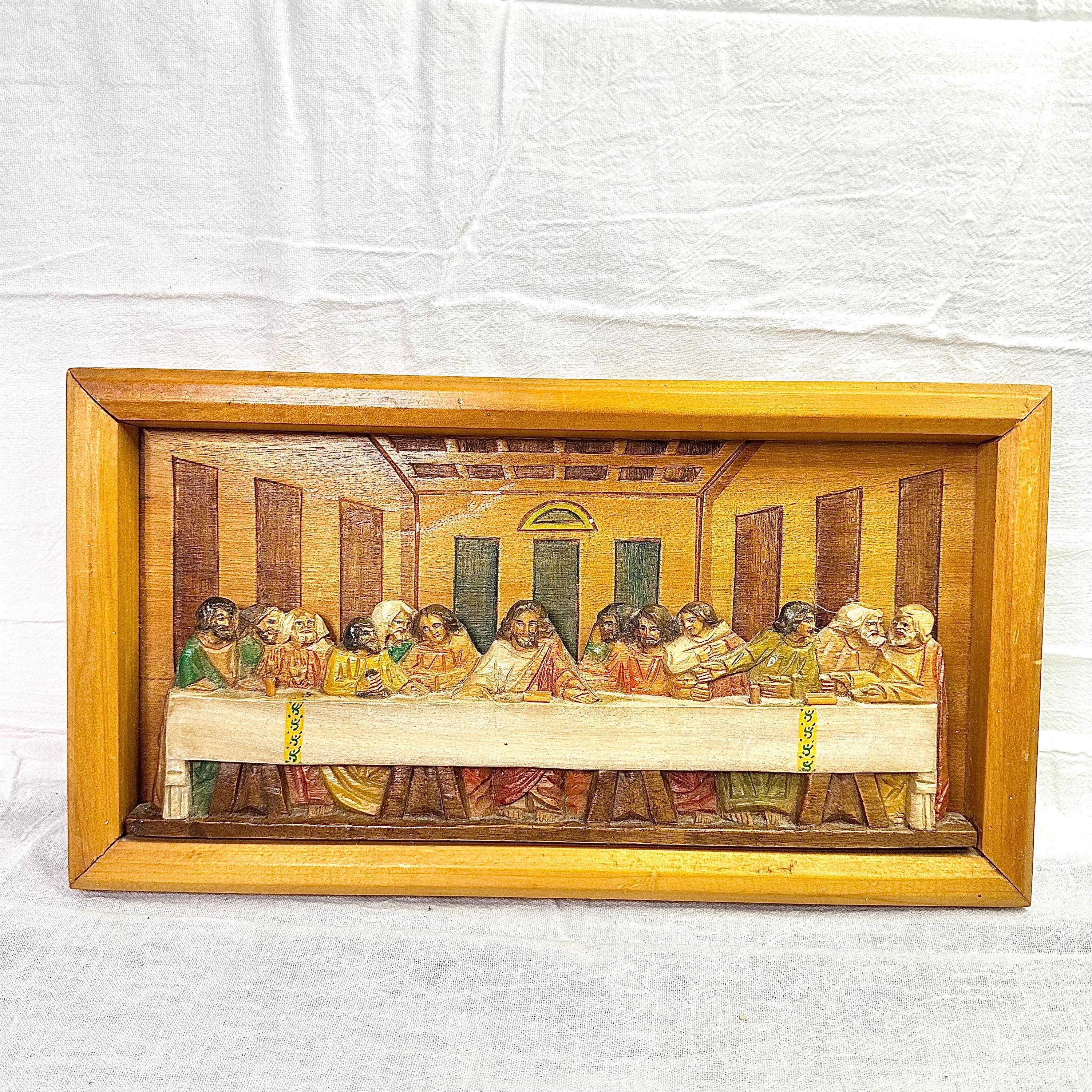 Vintage 3d Last Supper - Etsy