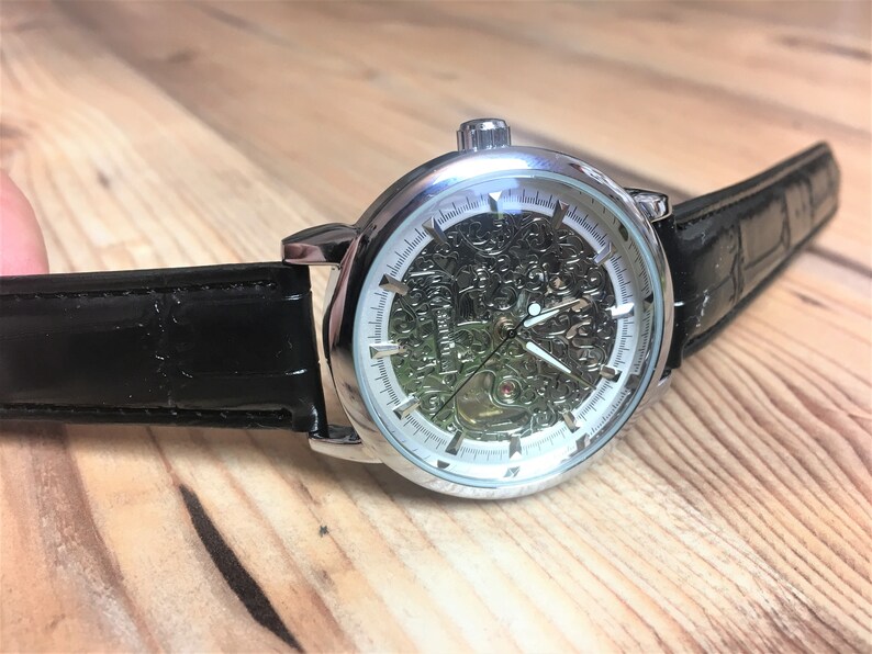 Engraved Watch Engraved Mens Watch Personalized Watch Etsy