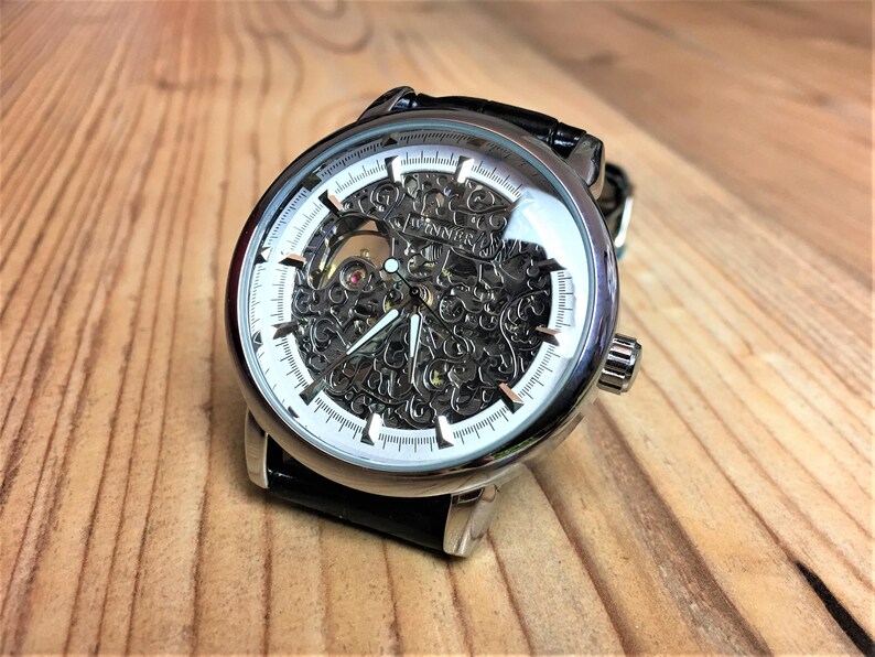 Engraved Watch Engraved Mens Watch Personalized Watch Etsy