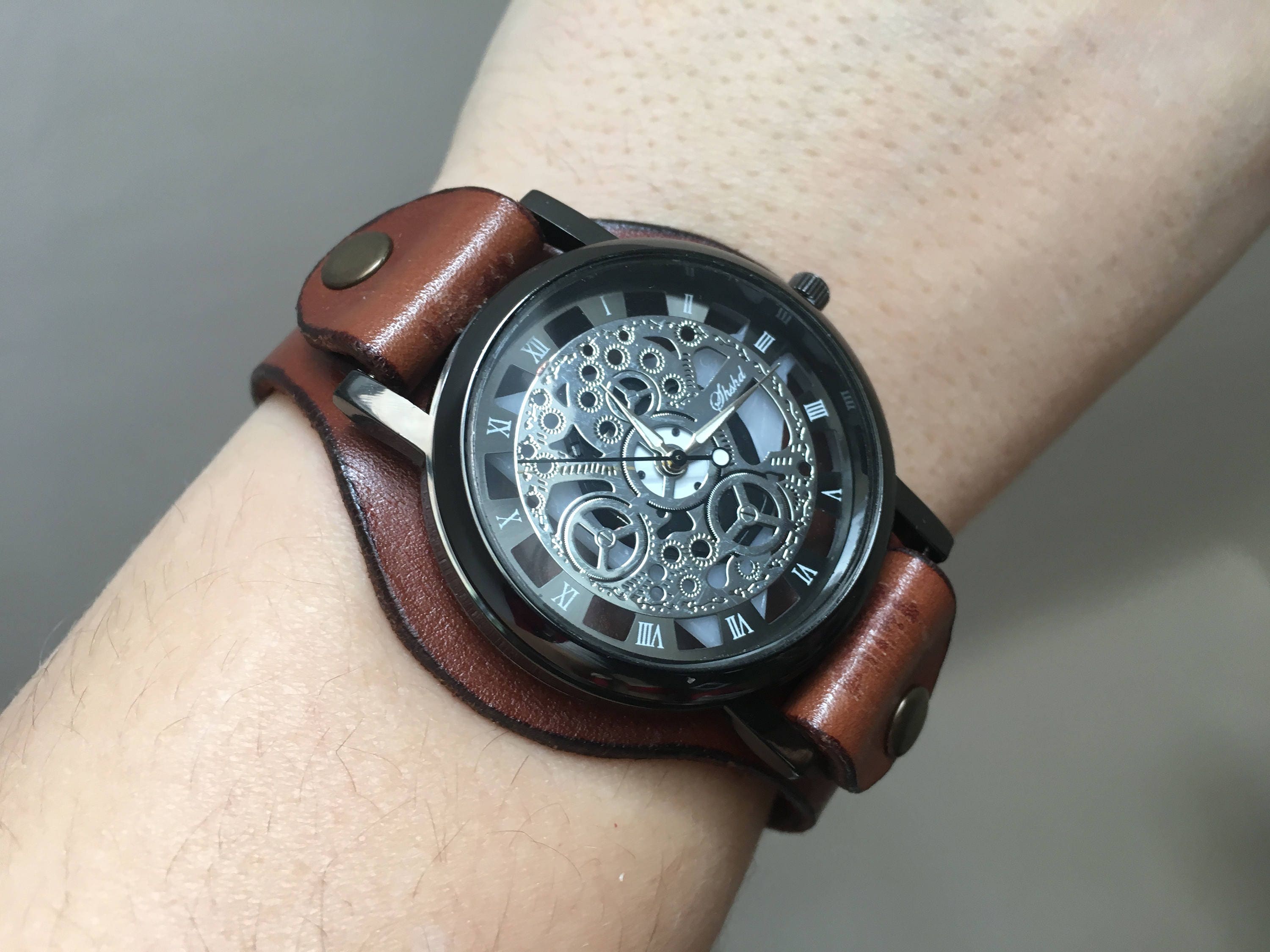 boyfriend skeleton watch