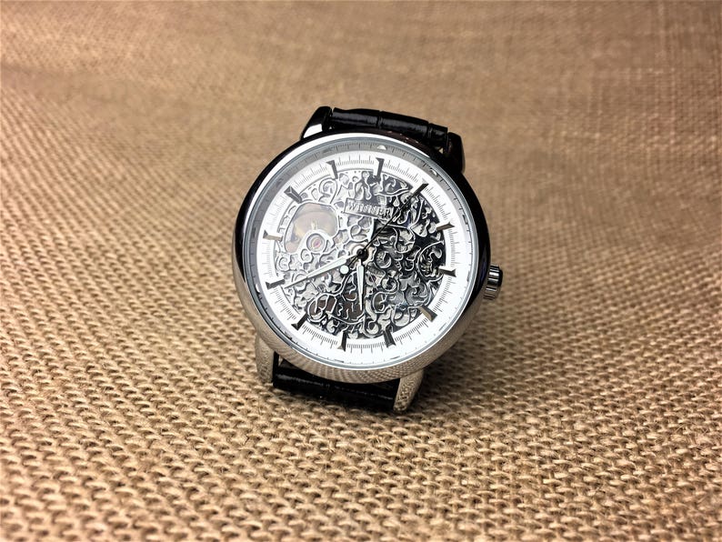 Engraved Watch Engraved Mens Watch Personalized Watch Etsy