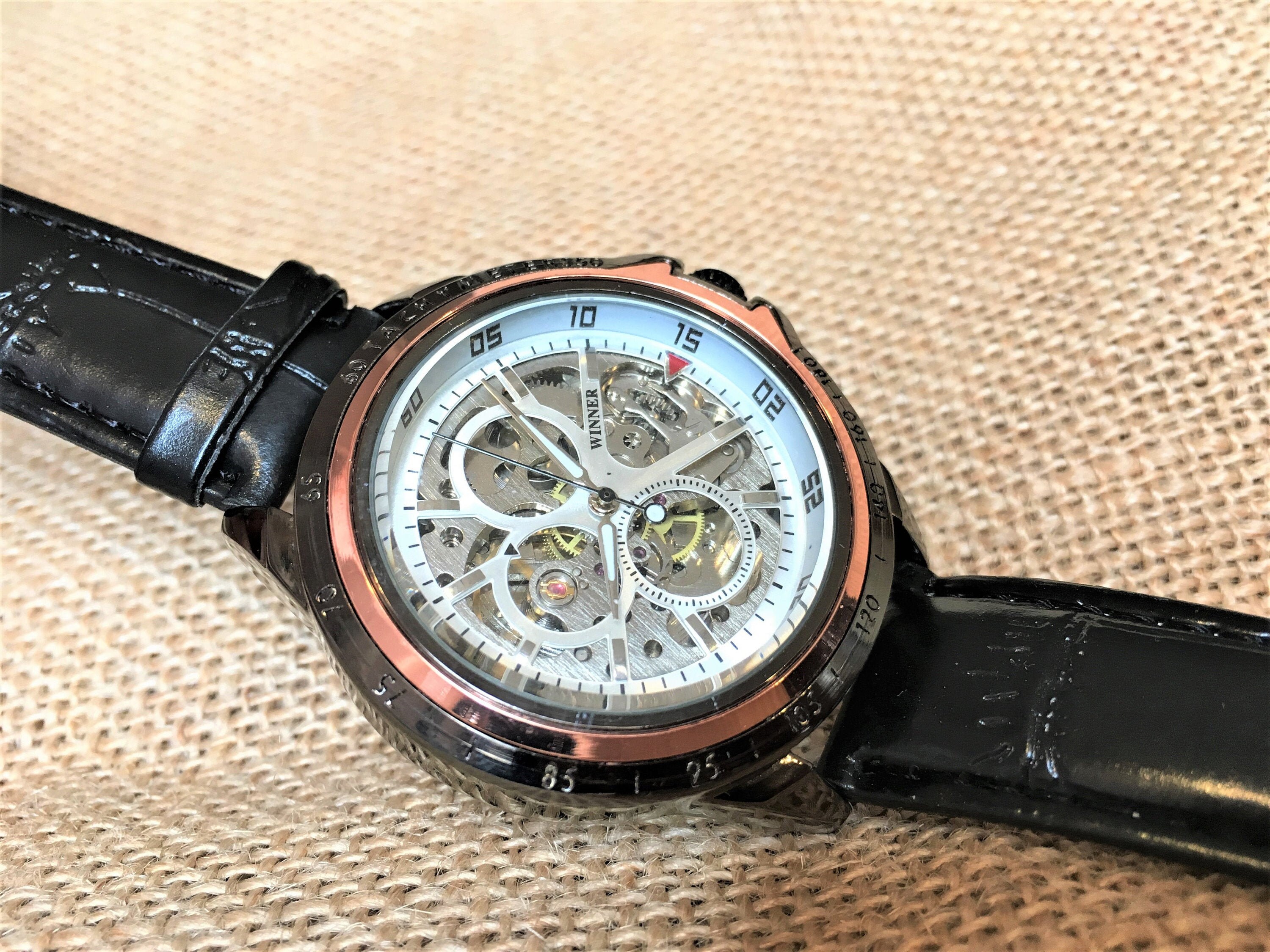 boyfriend skeleton watch