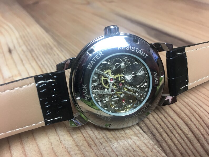 Engraved Watch Engraved Mens Watch Personalized Watch Etsy