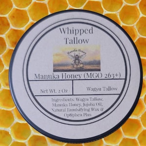 Manuka Honig Aufgeschlagener Talg