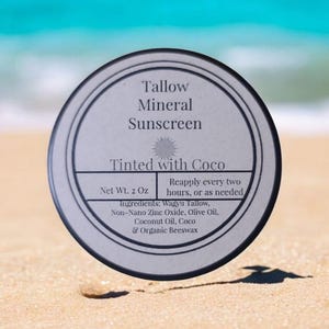 Tallow Mineral Tinted Sunscreen
