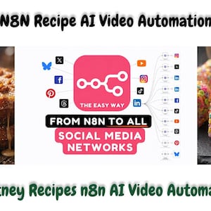 AI-receptvideo-automatisering | Automatisch virale voedselcontent maken (n8n-workflow)